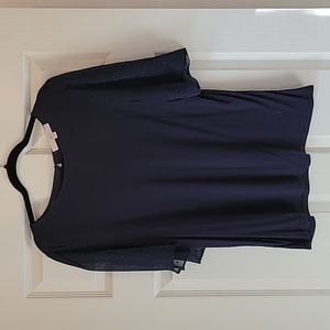 Navy Loft Blouse
